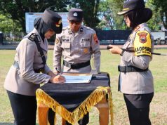 AKBP Aryuni Novitasari Pimpin Sertijab 2 Kasat Polres Salatiga