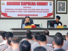 Kapolda Sumut Beri Instruksi Personil Berantas Narkoba Dan Sukseskan Pemilu 2024