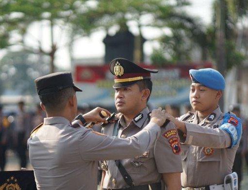 Sejumlah Pejabat Polres Purworejo Melakukan Sertijab