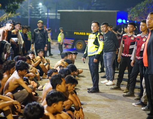 Puluhan Balap Liar Terjaring Polres Malang