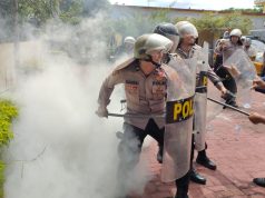 Polres Simalungun Gelar Pelatihan Dalmas Sat Samapta Jelang Pemilu 2024