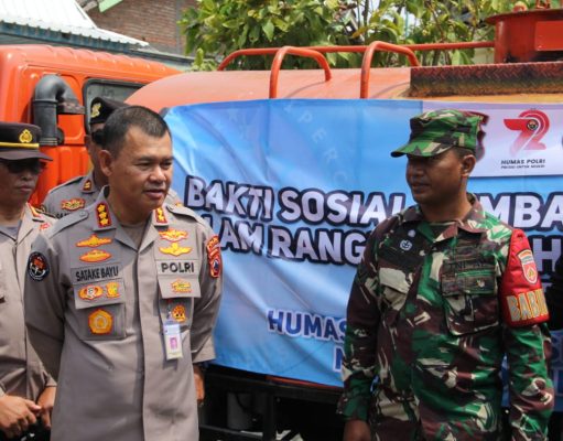 Ungkapan Rasa Syukur Warga Demak Terima Bantuan Air Bersih dalam rangka HUT Humas Polri ke 72
