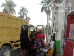 SPBU 54.623.01 Di Sumberagung Kota Tuban Nekad Layani Penjualan BBM Subsidi Berkapasitas Besar
