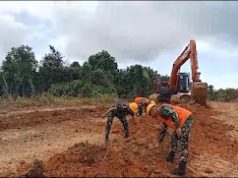 Program TMMD Reguler ke-118 Kodim 0103/Aceh Utara Masuk Tahap Pengerasan