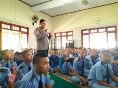 Polresta Magelang Berikan Binluh di SMK Muhammadiyah 2 Mertoyudan