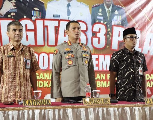 Sinergitas 3 Pilar di Banyumas Gelar Sosialisasi Pencegahan dan Penanganan Kenakalan Remaja pada Pelajar