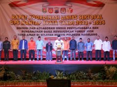 Jelang Operasi Mantap Brata Candi 2023-2024, Polresta Magelang Adakan Rakor Lintas Sektoral