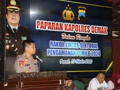 Pastikan Pemilu Aman, Polres Demak Gelar Rakor dan Deklarasi Damai