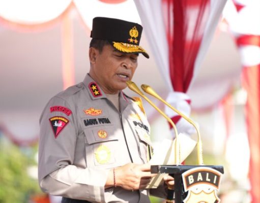 Polda Bali Gelar Apel Pasukan Mantap Brata 2023 Dipimpin Langsung Kapolda