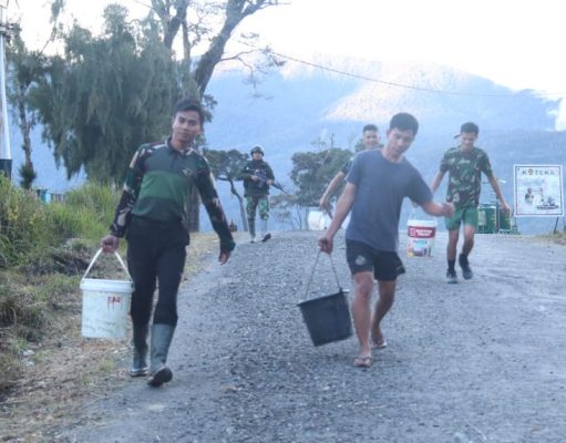 Respon Cepat Satgas Pamtas Yonif 330 Tri Dharma