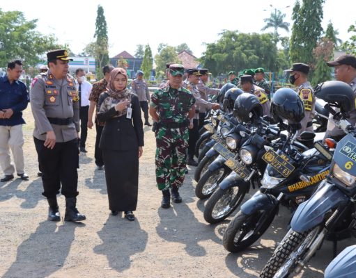Polres Demak Gelar Pasukan Operasi Mantap Brata Candi 2023-2024