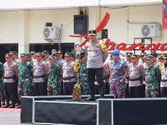 Kaopsda Polda Jateng Pimpin Pasukan Power On Hand Rayon Banyumas Raya guna Kesiap Siagaan Pengamanan Pemilu