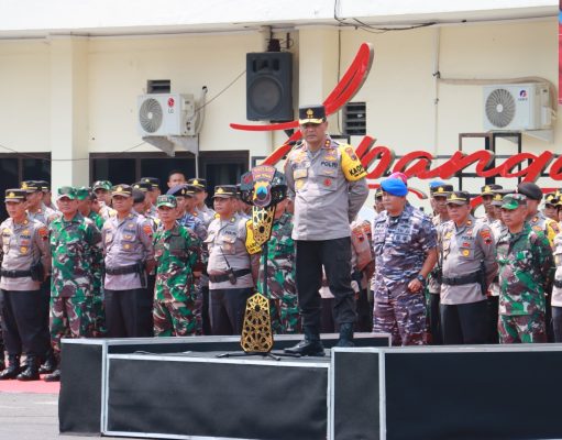 Kaopsda Polda Jateng Pimpin Pasukan Power On Hand Rayon Banyumas Raya guna Kesiap Siagaan Pengamanan Pemilu