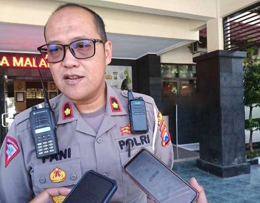 Satlantas Polresta Malang Gelar Sosialisasi Larangan Sepeda Listrik