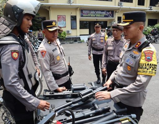Polresta Magelang Gelar Apel Pasukan “Power on Hand” Kapolda Jateng, Siap Hadapi Pemilu 2024