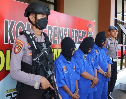 Gerak Cepat Satreskrim Polres Temanggung Ringkus 3 Pelaku Judi Slot Online