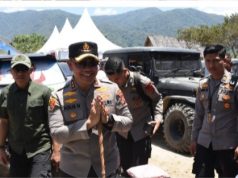 Kapolda Sulteng Menghadiri Pencanangan Sulawesi Tengah Negeri Seribu Megalit