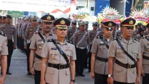 Kapolres Pimpin Sertijab 5 Perwira PJU Polres Kudus