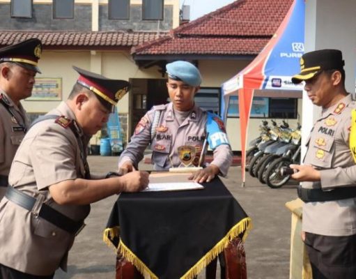 Tiga Pejabat Polres Purbalingga Resmi Rotasi Jabatan
