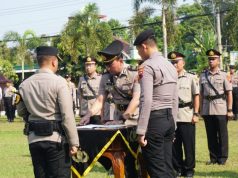 Polres Batang Gelar Sertijab Sejumlah Perwira Penting