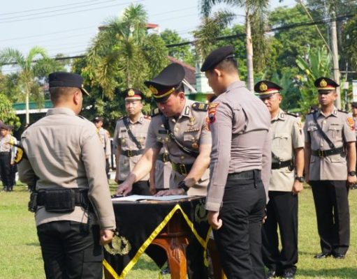 Polres Batang Gelar Sertijab Sejumlah Perwira Penting