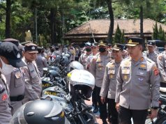 Kapolres Subang Cek Randis Dan Almatsus Jelang Operasi Brata Lodaya 2023