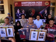 Kapolresta Bandung Gelar Konferensi Pers Terkait Kasus Pembunuhan Di Baleendah