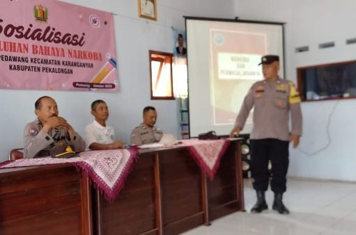 Polsek Karanganyar Berikan Penyuluhan Tentang Bahaya Narkoba