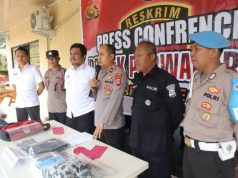 Satreskrim Polres Lebak Polda Banten Ringkus 5 Pelaku Beserta 14 Unit Barang Bukti