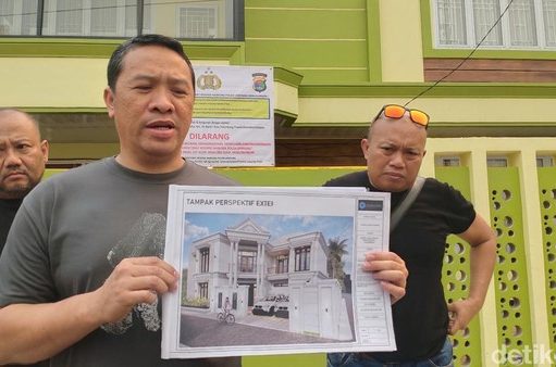 Buku Desain Rumah Mewah David Bandar Narkoba Diamankan Polda Lampung
