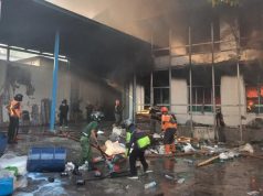 Pabrik Besar Di Solo Hangus Terbakar