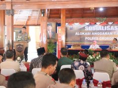 Kapolres Grobogan Bersama Bupati Menghadiri Sosialisasi DIPA 2024