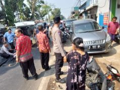 Polisi Tangani Laka Lantas di Pakisaji Malang, Satu Pemotor Meninggal Dunia