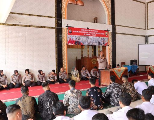 Biro SDM Polda Sumbar Gelar Sosialisasi Bahwa Masuk Polisi Itu Gratis