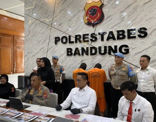 Polrestabes Bandung Ungkap Prostitusi Online dibawah Umur