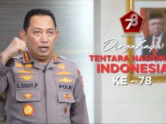 HUT Ke-78 TNI, Kapolri: “TNI-Polri Pilar Penting Demokrasi”