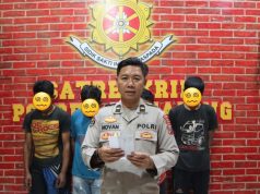 Polisi Berhasil Amankan Empat Orang Terduga Pencurian Janur dari Amukan Massa