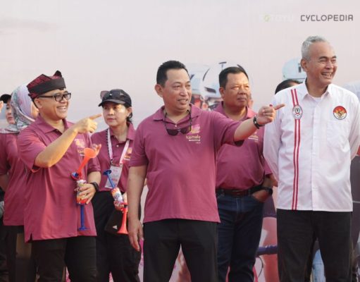 Kapolri Apresiasi Sport Tourism di Tour of Kemala 2023 di Banyuwangi