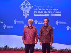 Presiden RI Joko Widodo di Gala Dinner KTT AIS Forum: “Laut Masa Depan Kita”