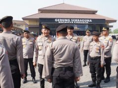 Kakor Sabhara Baharkam Polri Tinjau Kesiapan Operasi Mantap Brata di Sidoarjo