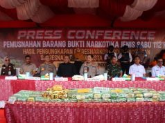 Polda Aceh Musnahkan 112 Kg Sabu Selamatkan Generasi Emas