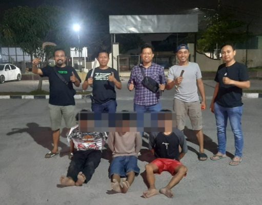 3 Begal Motor dengan Modus Pesan Ojek Online di Ringkus Polres Bekasi