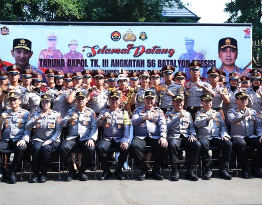Kadiv Humas Terima Kunjungan Taruna Akpol Angkatan 56