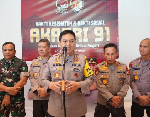 32 Tahun Mengabdi Akabri Angkatan 91 Kapolda Riau Salurkan 5 Ribu Paket Sembako