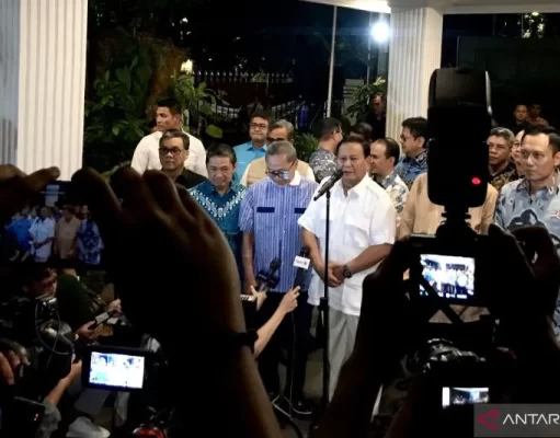 Ketum Demokrat AHY: “Rangkaian Pendaftaran Prabowo-Gibran dari Kertanegara”