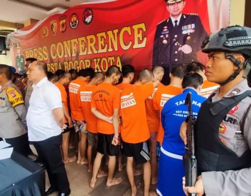 Polisi Tangkap 29 Pengedar Narkoba di Bogor