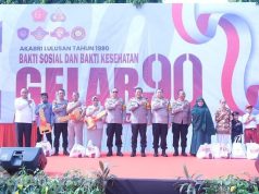 33 Tahun Pengabdian, AKABRI 1990 Lakukan dengan Bakti Sosial dan Bakti Kesehatan