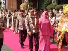 Farawell Parade Sambut Kapolda Jatim Yang Baru Irjen Pol Imam Sugianto