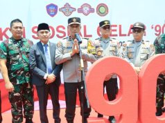 Panglima TNI – Kapolri Buka Baksos 33 Tahun Mengabdi Untuk Negeri AKABRI 90 Melalui Video Virtual