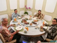 Presiden Jokowi Undang 3 Capres Makan Siang Presiden